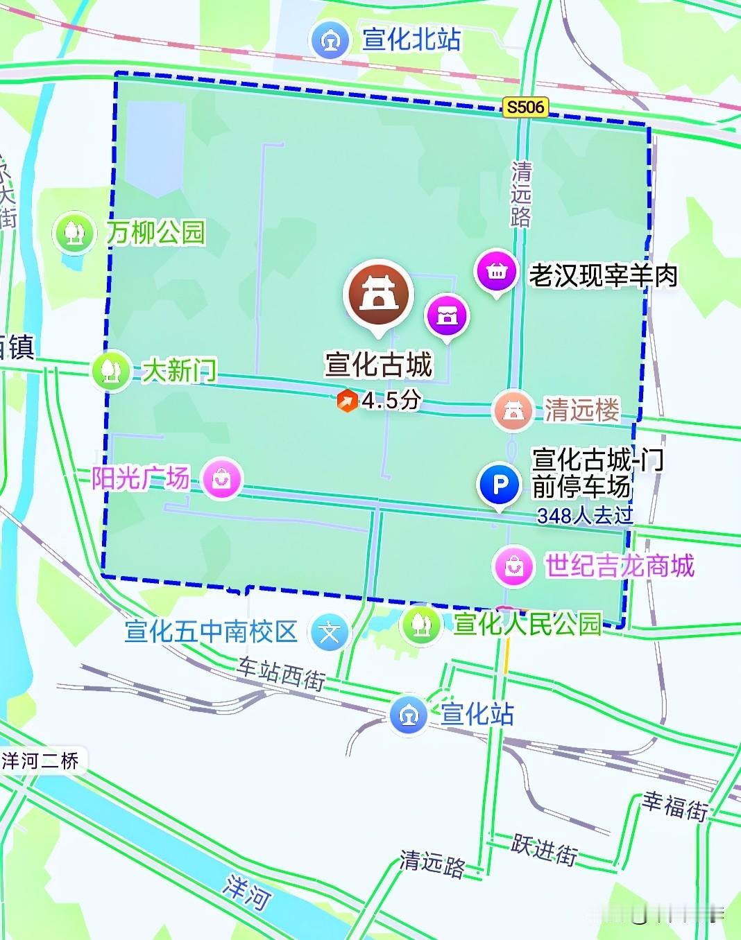 宣化古城旧事。
宣化（古称上谷、宣府）古城，地处河北省张家口市宣化区。此地旧时是