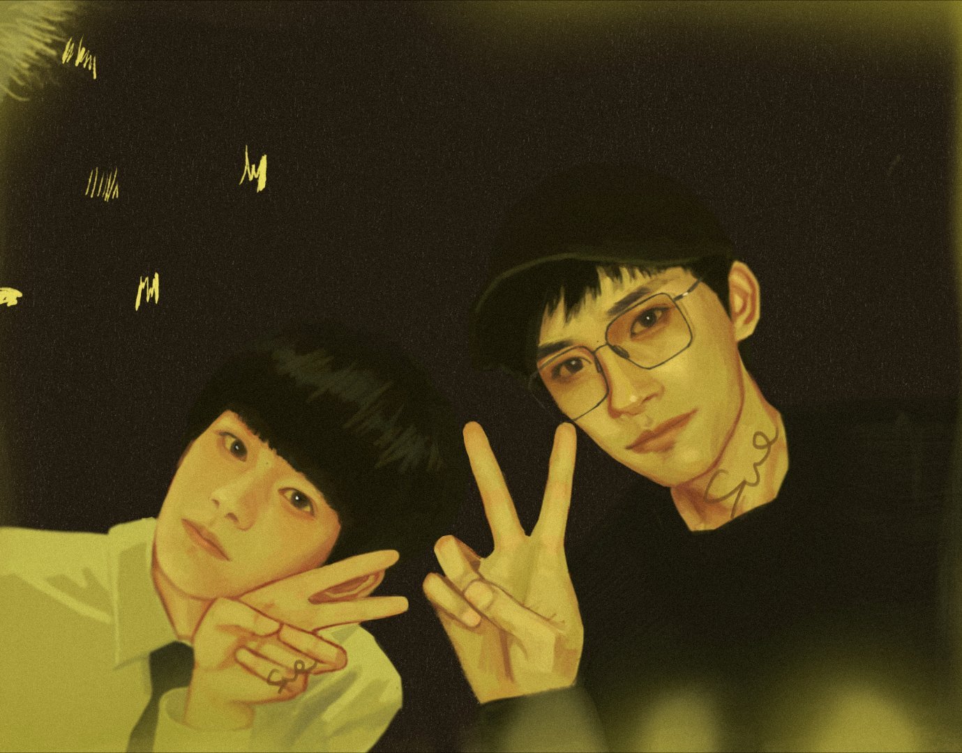 ✌🏻✌🏻📸四字 易烊千玺 yyqx 四字弟弟