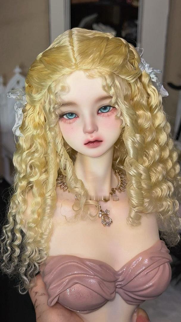 严肃品鉴本人第一次画bjd！ 