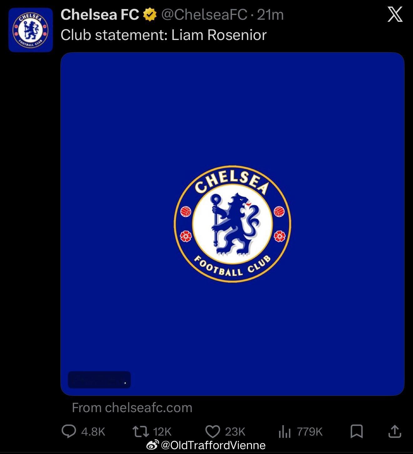 切尔西官宣主帅下课还好我们踢过了