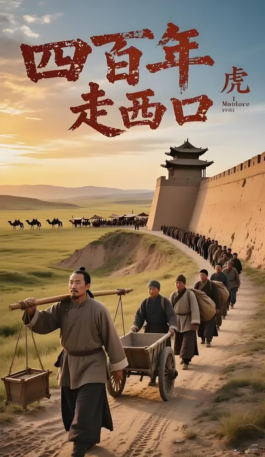 走西口主力以山西人为主，也包含部分陕北百姓。

西口多指长城杀虎口，晋地人多地少