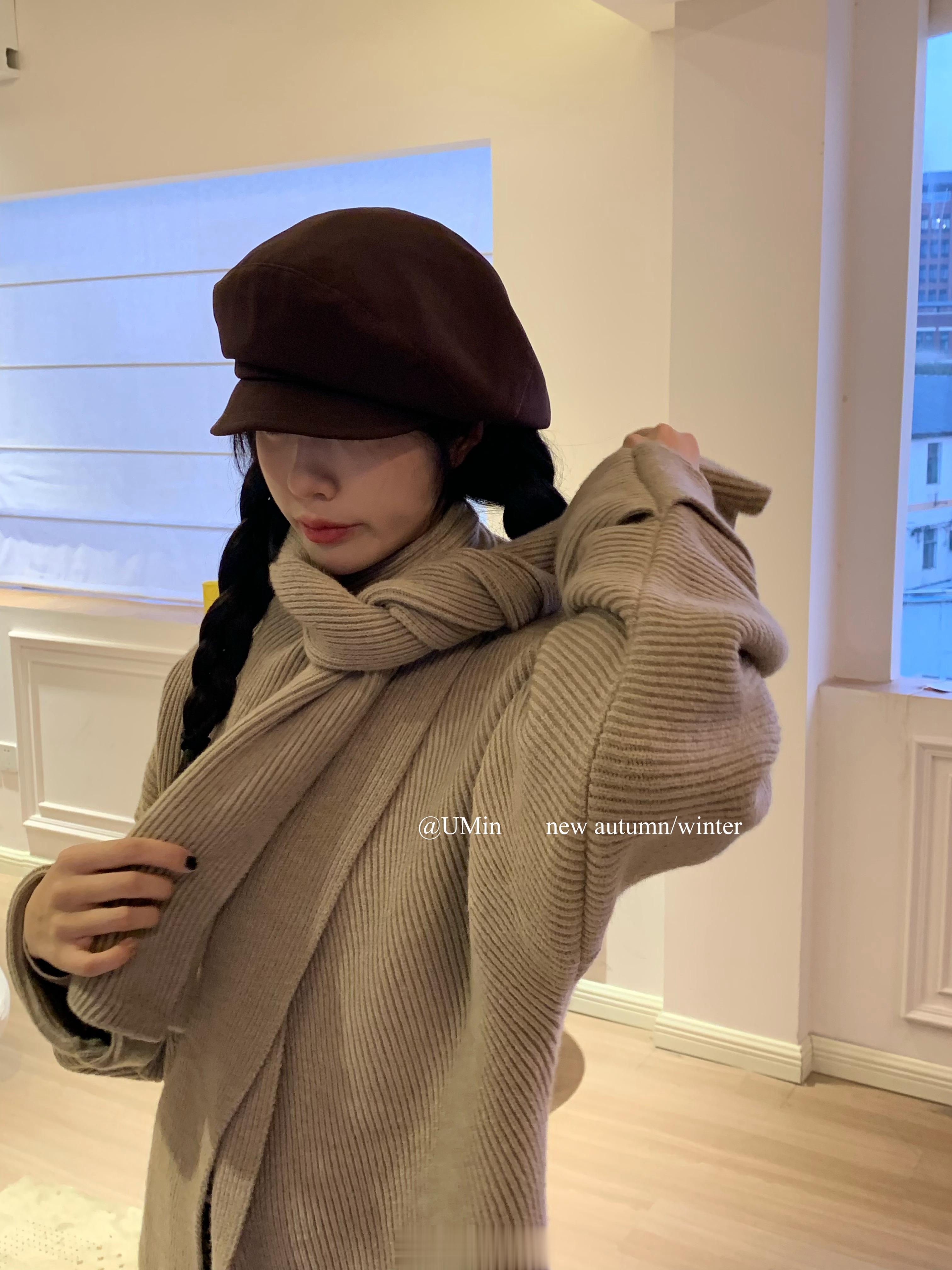 贴心闵子上线//秋冬保暖必备的“大围巾”🧣 ​​​