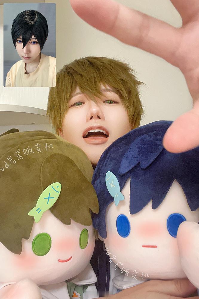 #真遥[超话]# 也没人告诉我这比弟妹难带啊#橘真琴##七濑遥##cos# ​​