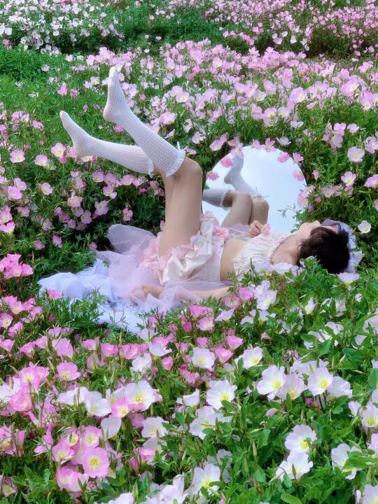 躺进春天里.