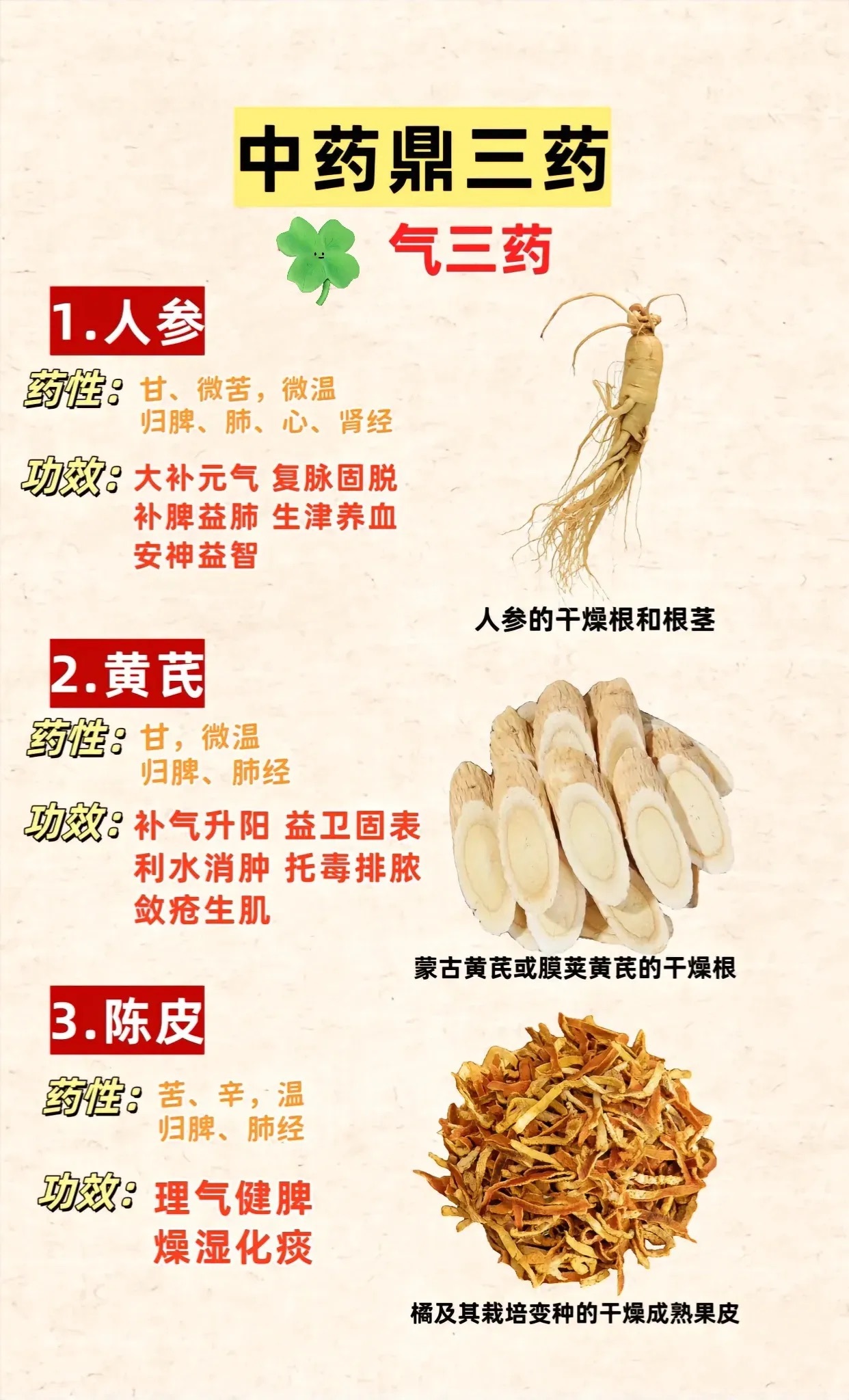 中医常用“鼎三药”，你还知道哪些？快评论区留言吧，你还知道的鼎三药还有哪些， ​
