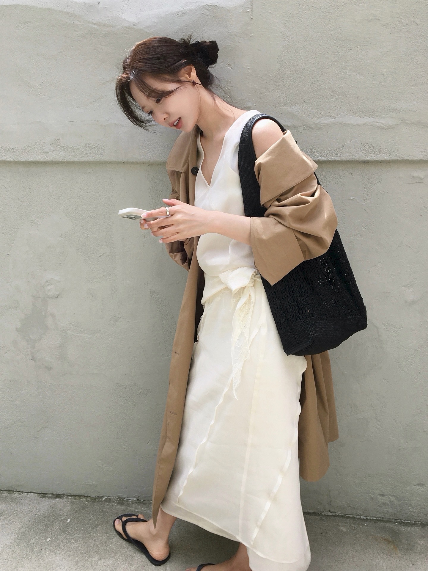 高敏英更新一组穿搭 