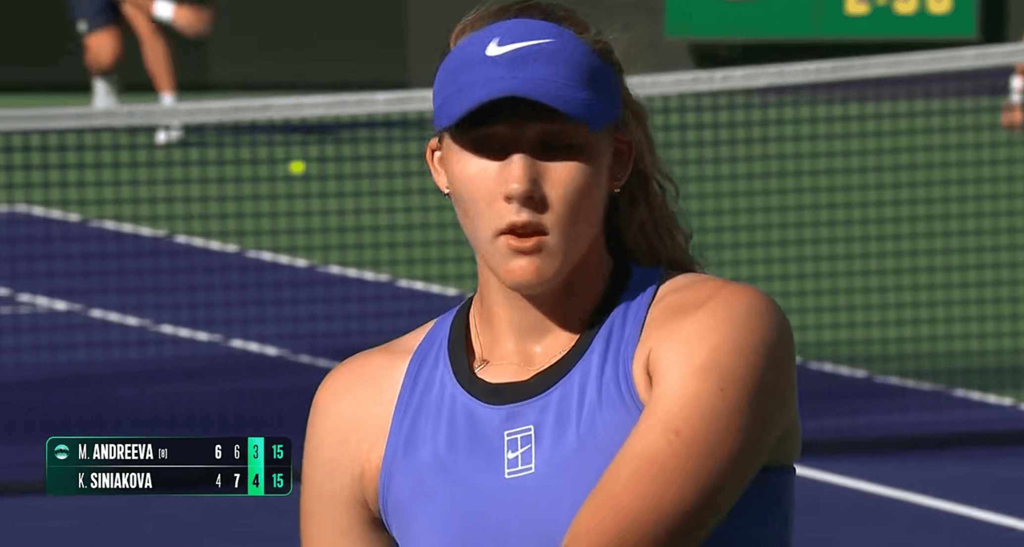 WTA1000印第安维尔斯站：卫冕冠军米拉-安德烈耶娃爆冷出局