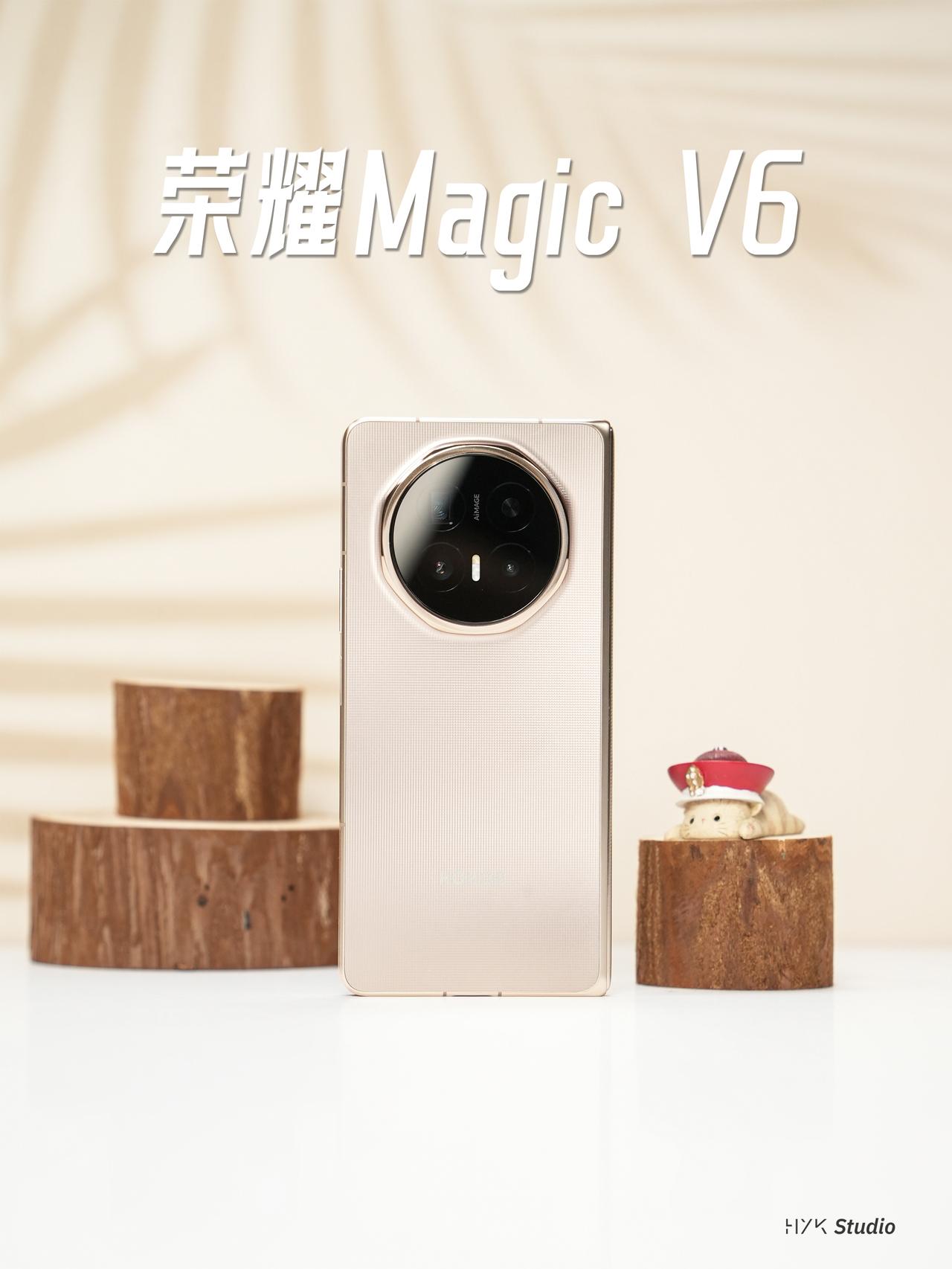 HYK图赏｜荣耀Magic V6

刚上手这台荣耀Magic V6，第一感觉就是