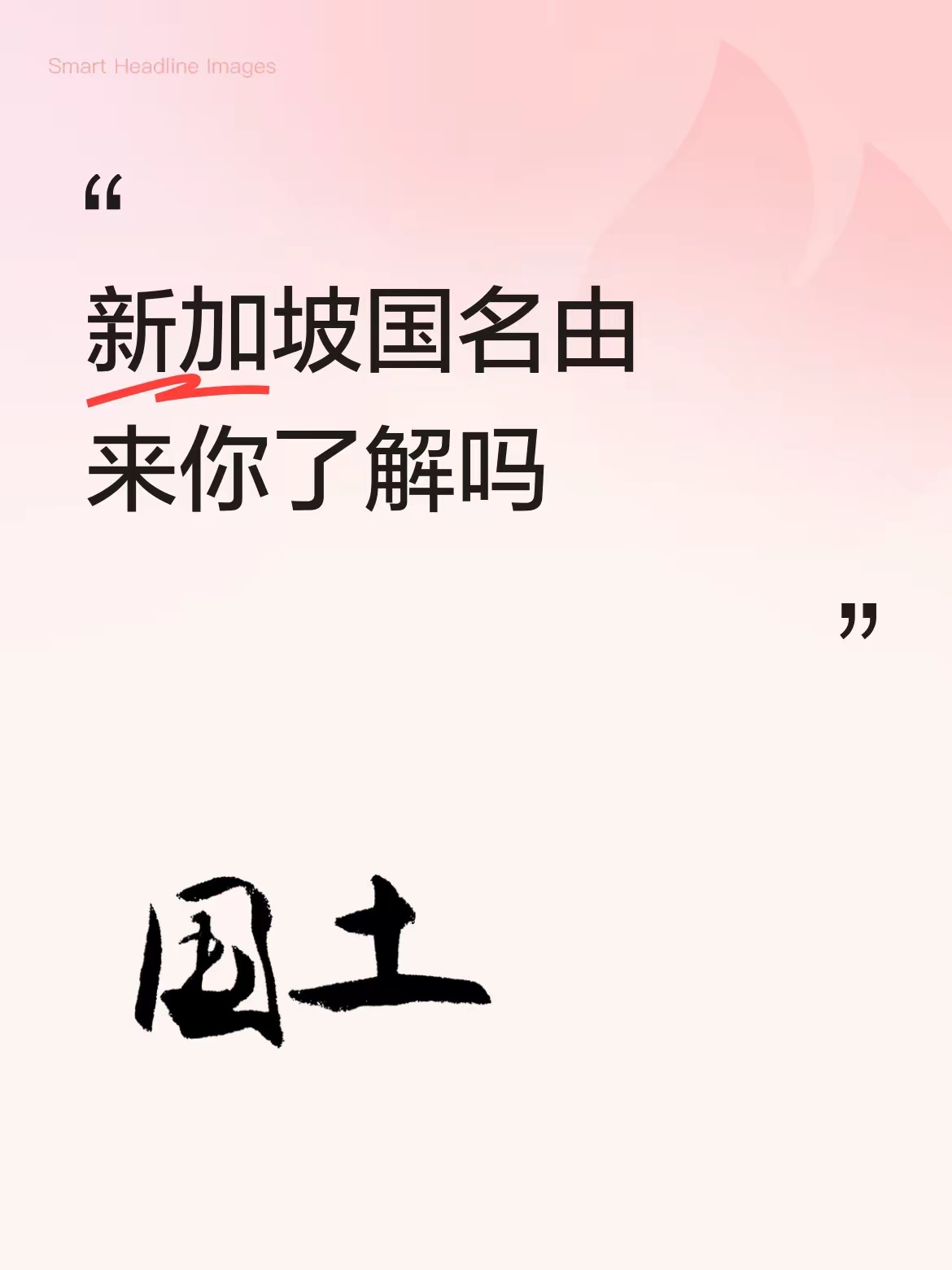 印加坡的意义是：将来会作为第一个不通过战争，只是通过移民完成主体民族转换的典型，