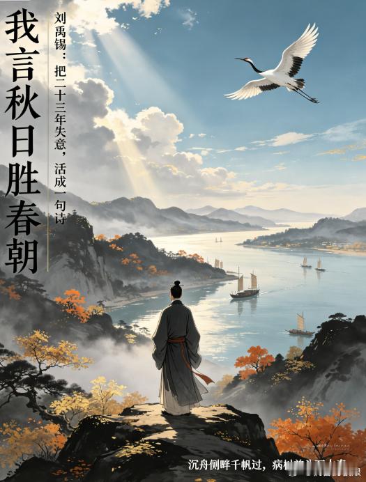 刘禹锡被贬二十三年，写“沉舟侧畔千帆过，病树前头万木春”。苏轼被贬到海南，写“九