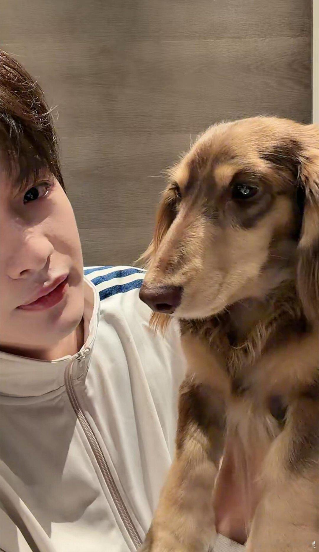 我的眼力见bylike翟潇闻这样 真的会被翟潇闻可爱到，情侣在鱼子西拍甜蜜片段，
