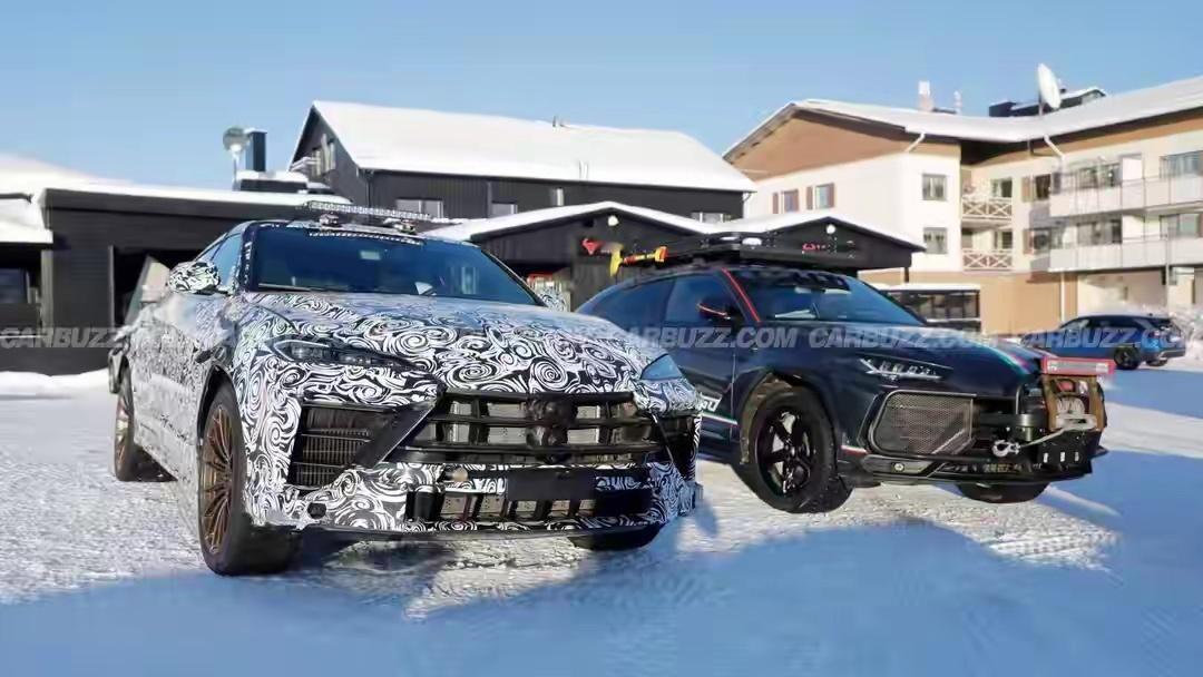 近日，兰博基尼旗下高性能SUV——Urus SE Performante的路测谍