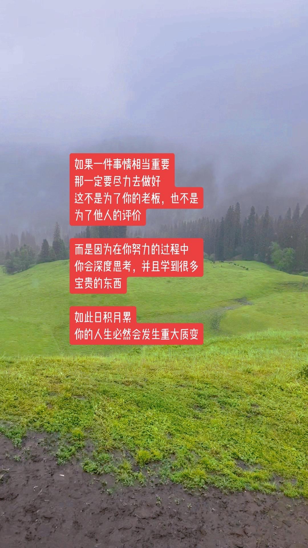 如果一件事情相当重要 那一定要尽力去做好 这不是为了你的老板，也不是为...