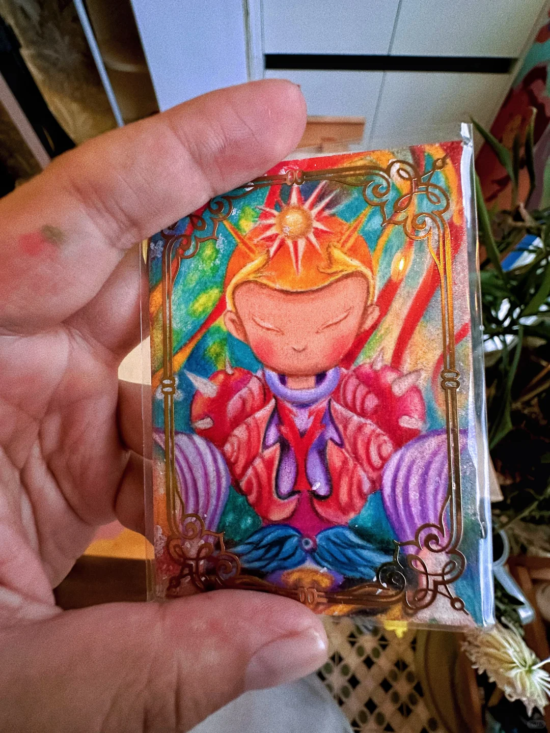 可可爱爱的手绘卡