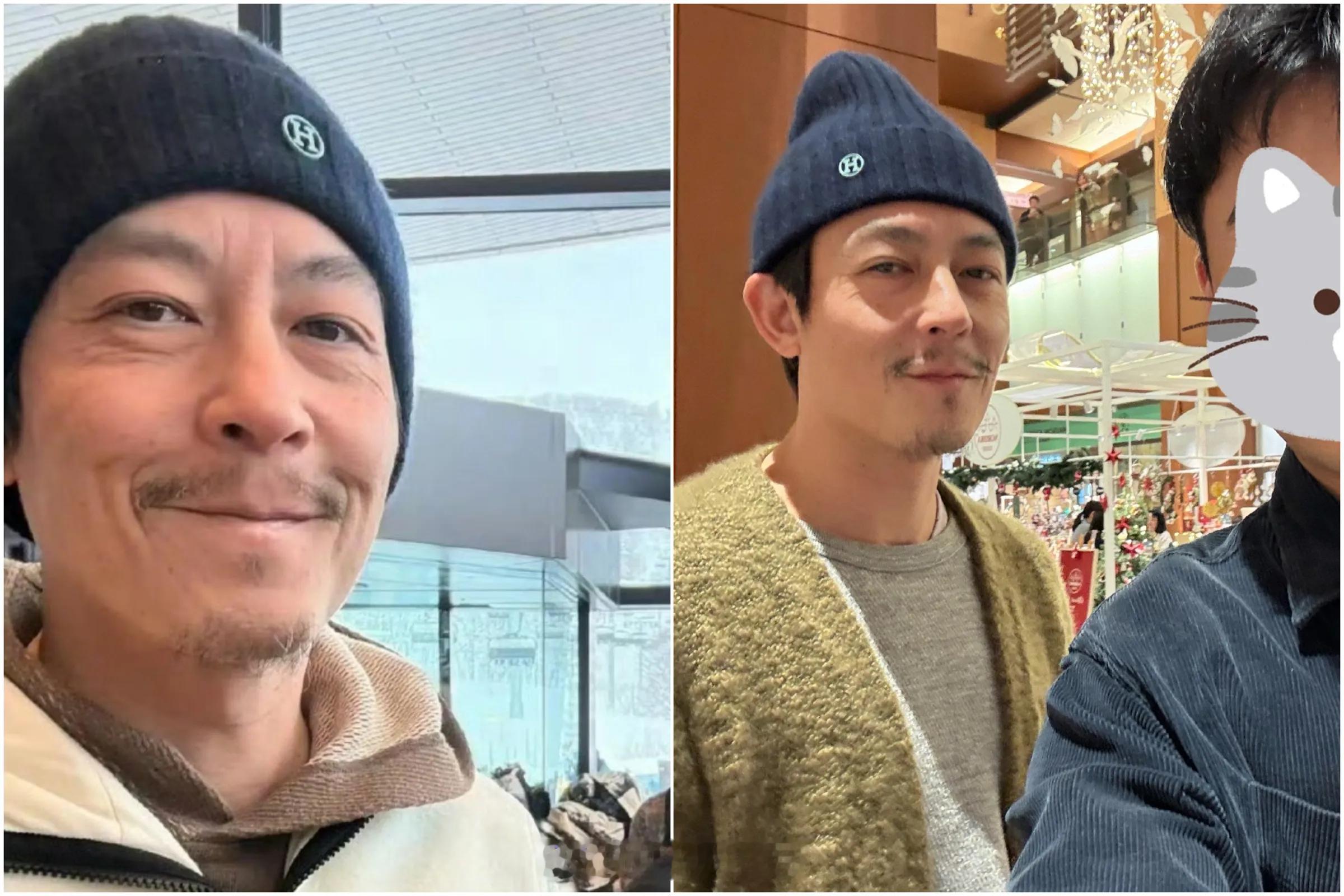 45岁陈冠希老成这样.....野生素颜状态皱纹爬满脸，简直比赵大叔还老。 陈冠希