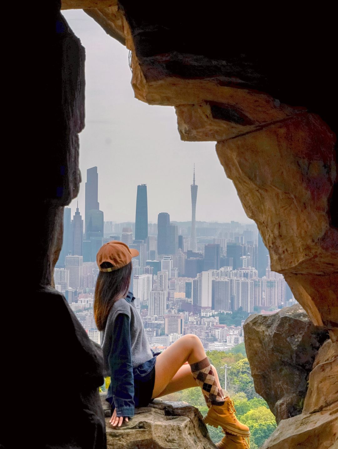 谁懂啊❗️去个白云山居然还拍到隐藏机位❗️