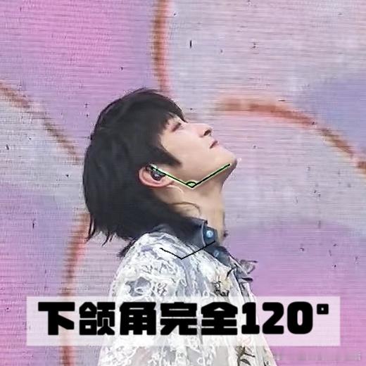 ceq 我确认恩齐的下颌角是120°完全是完美下颌角男人来的