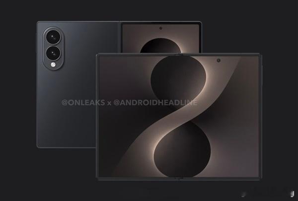三星阔折叠手机也快亮相了，据说Galaxy Z Fold 8 Wide将于7月2