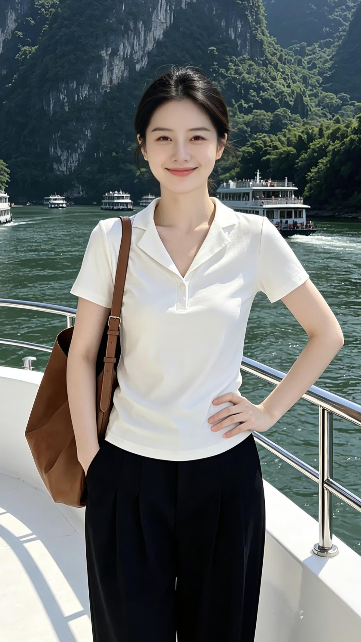 我又心动了 夏日穿搭 高级感穿搭 短袖t恤 女装穿搭