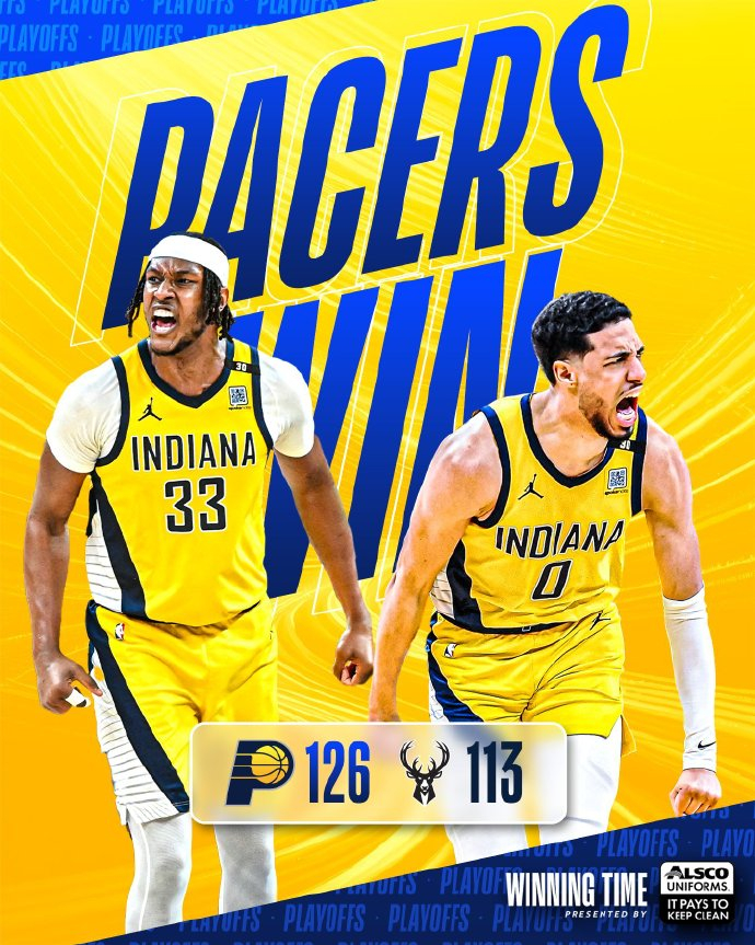 #步行者3比1雄鹿#拿到赛点，步行者3比1雄鹿#步行者拿到赛点##特纳29分# 