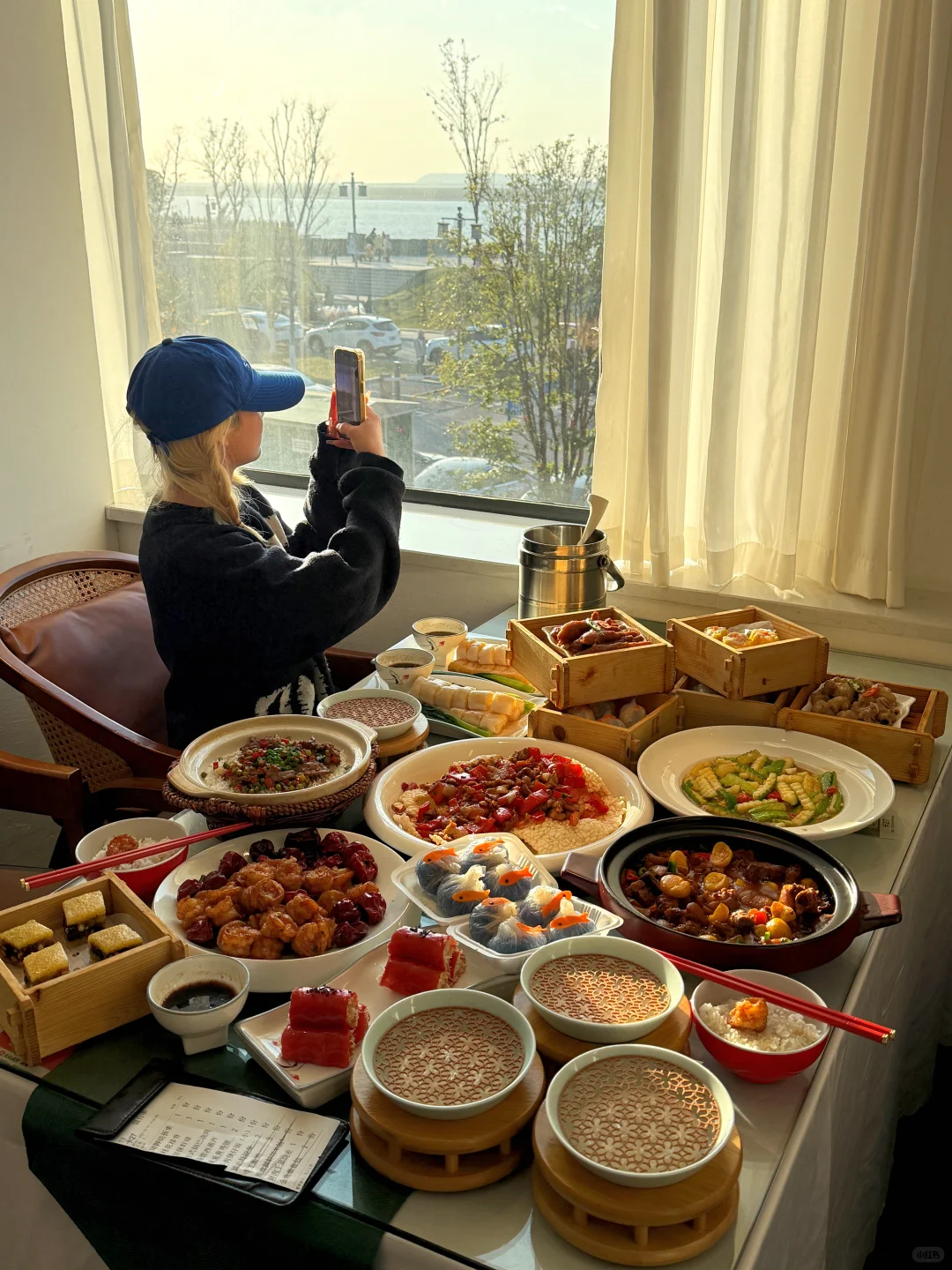 （岳阳）洞庭湖旁边…！好适合约会的落日餐厅！！