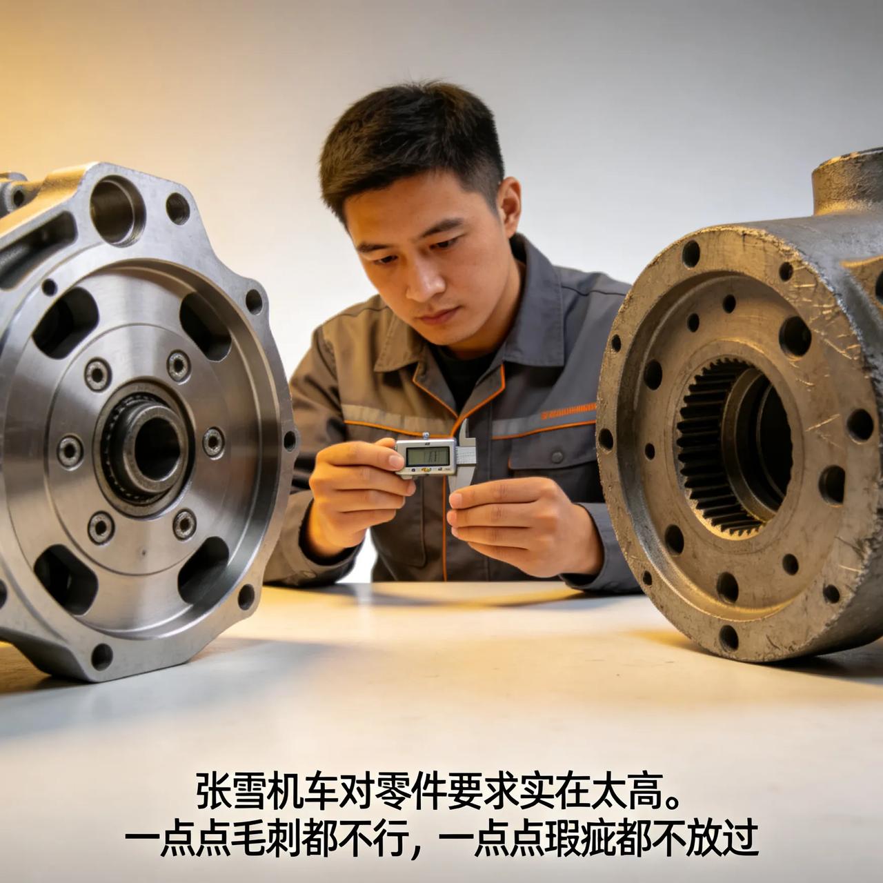 订单都排到好几个月后了，
供应商还在说：张雪机车对零件要求实在太高。
 
一点点