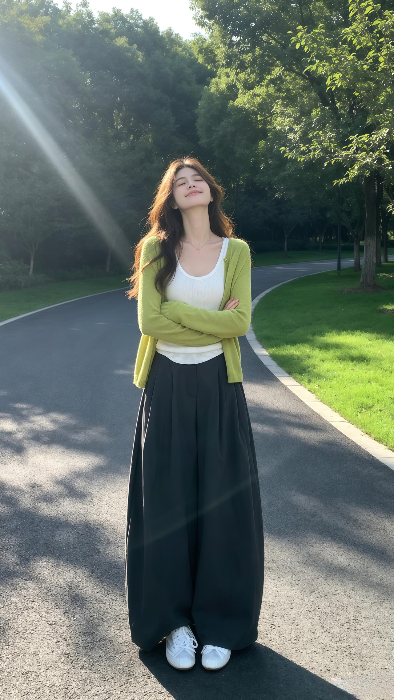 不挑身材的松弛感穿搭 松弛慵懒风穿搭套装 喜欢这种随性松弛感 穿搭韩系穿搭