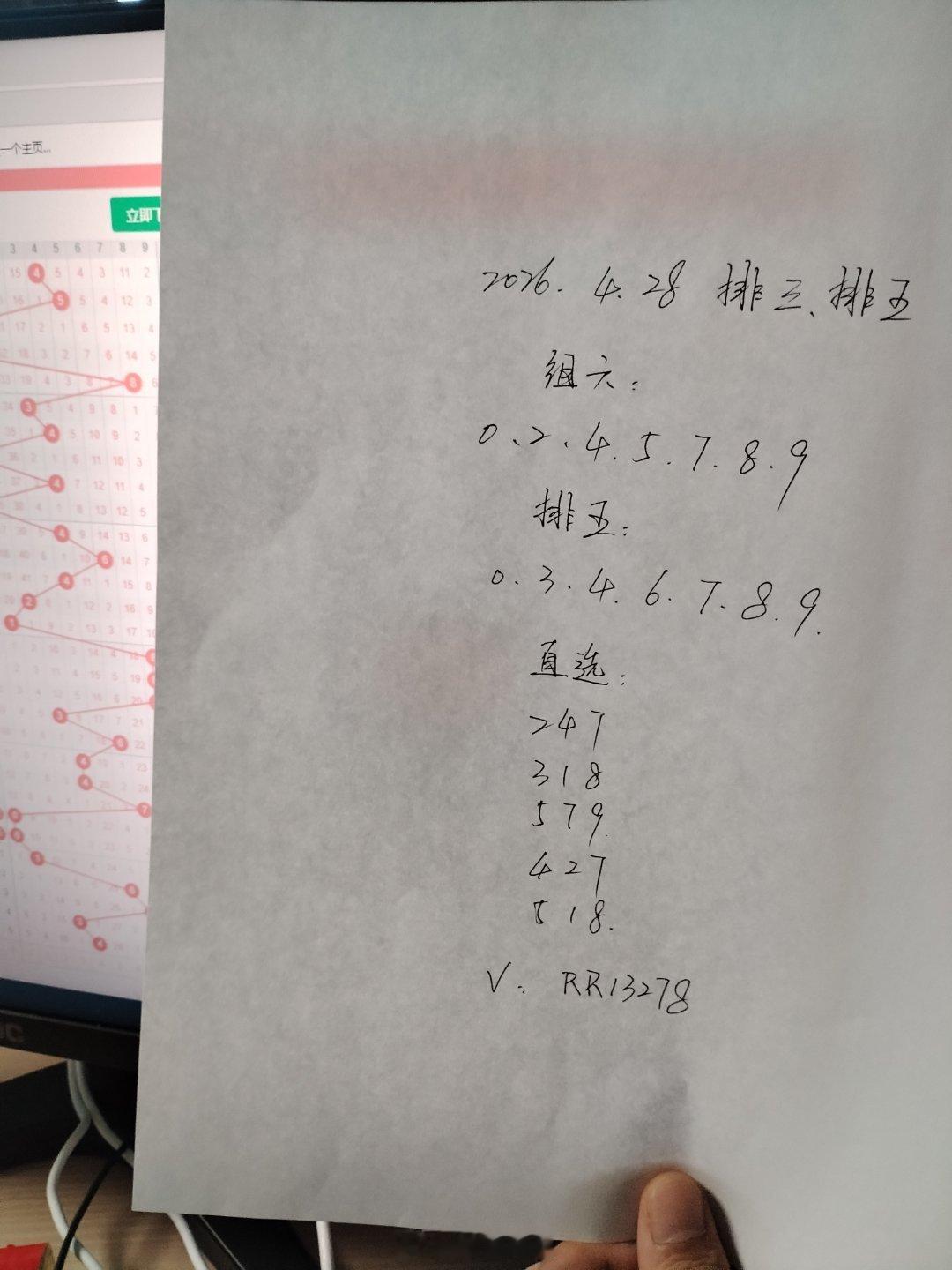 好东西一定要分享给大家排列五