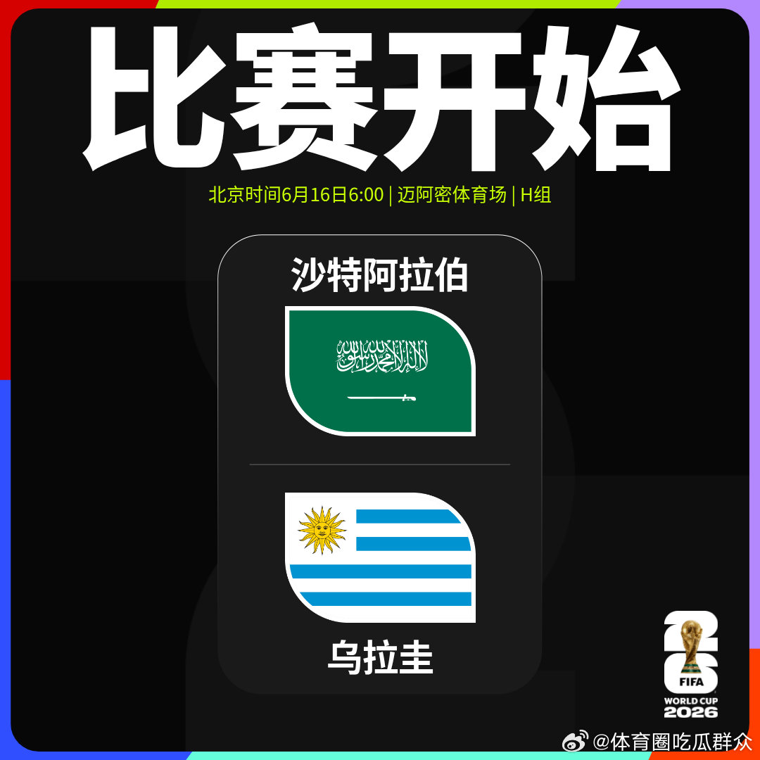 🏆世界杯 小组赛第一轮沙特阿拉伯🆚乌拉圭比赛开始▶️世界杯 沙特阿拉伯vs乌