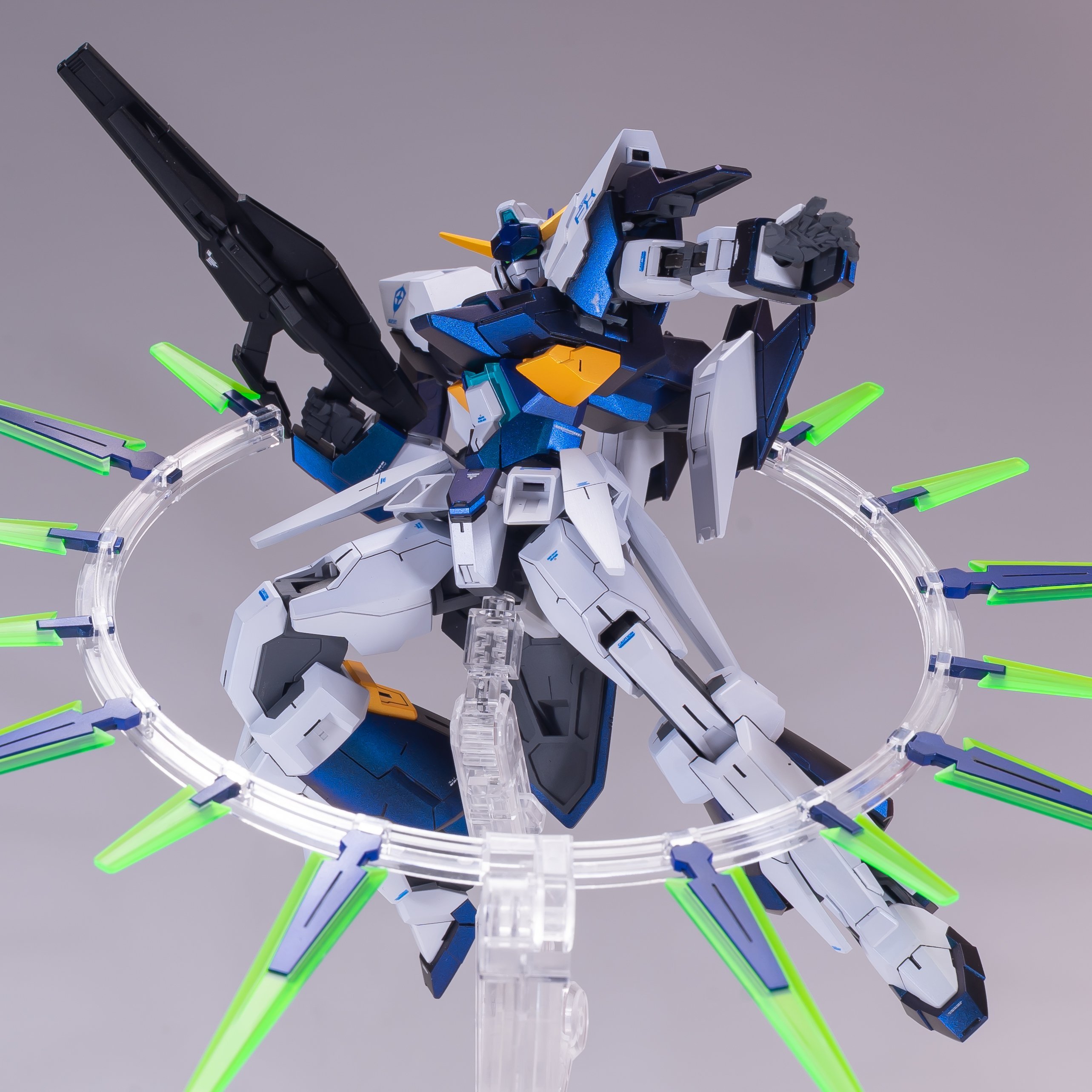 HG 高达AGE-FX（by つばさ）高达模型[超话]高达模型 ​​​