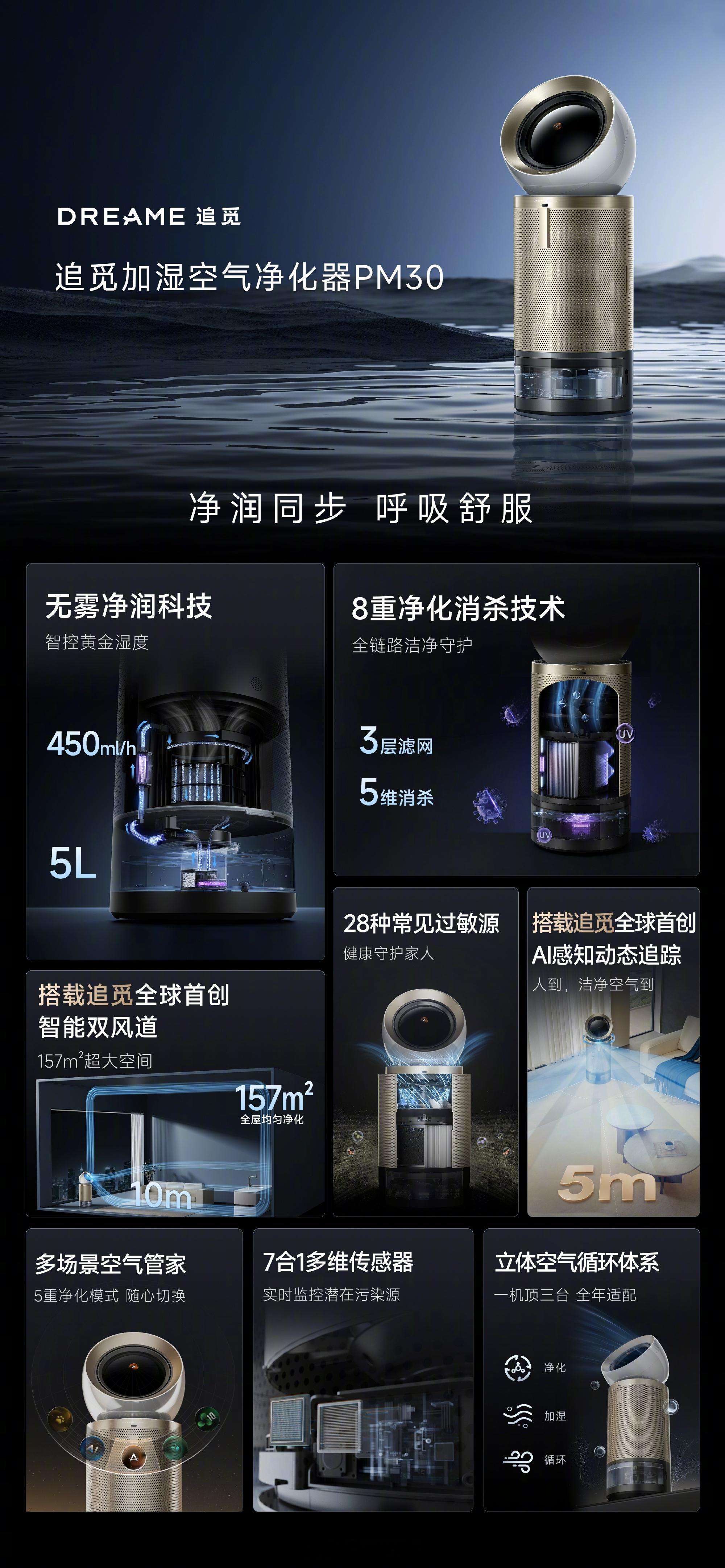 追觅发布好多大家电，包括冰箱，电视，显示器，洗衣机，，净水机，烟灶......追