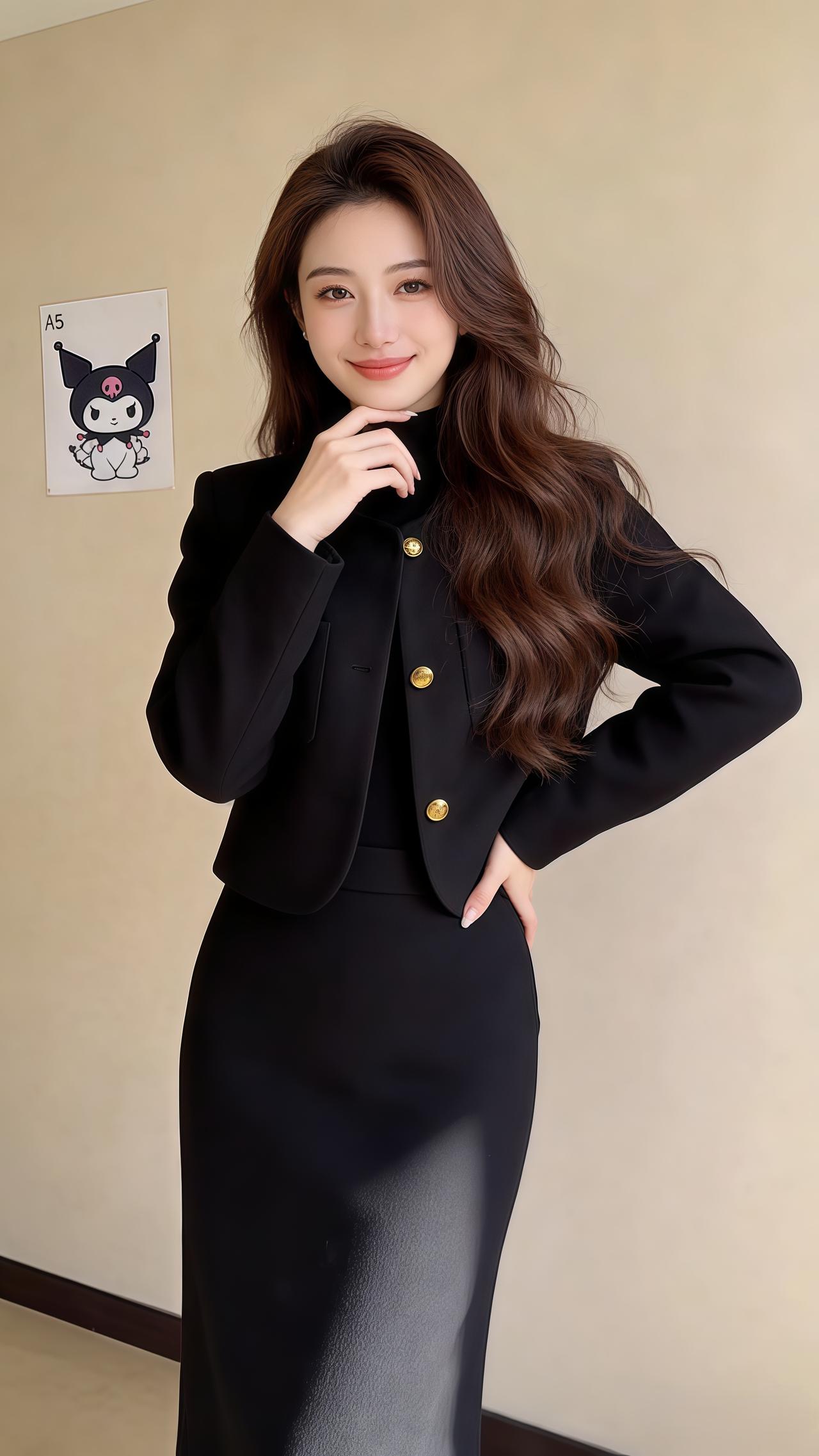 穿搭气质套装 穿搭今天穿什么高级感穿搭韩系穿搭