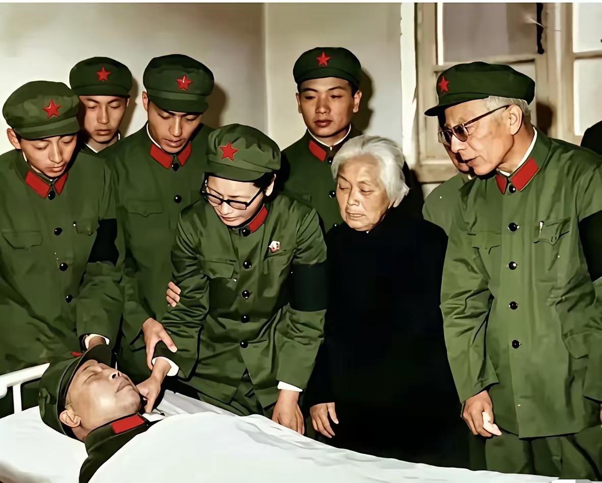 1970年9月，开国上将李天佑在北京因病逝世，终年五十六岁。妻子杜启远带着五个子