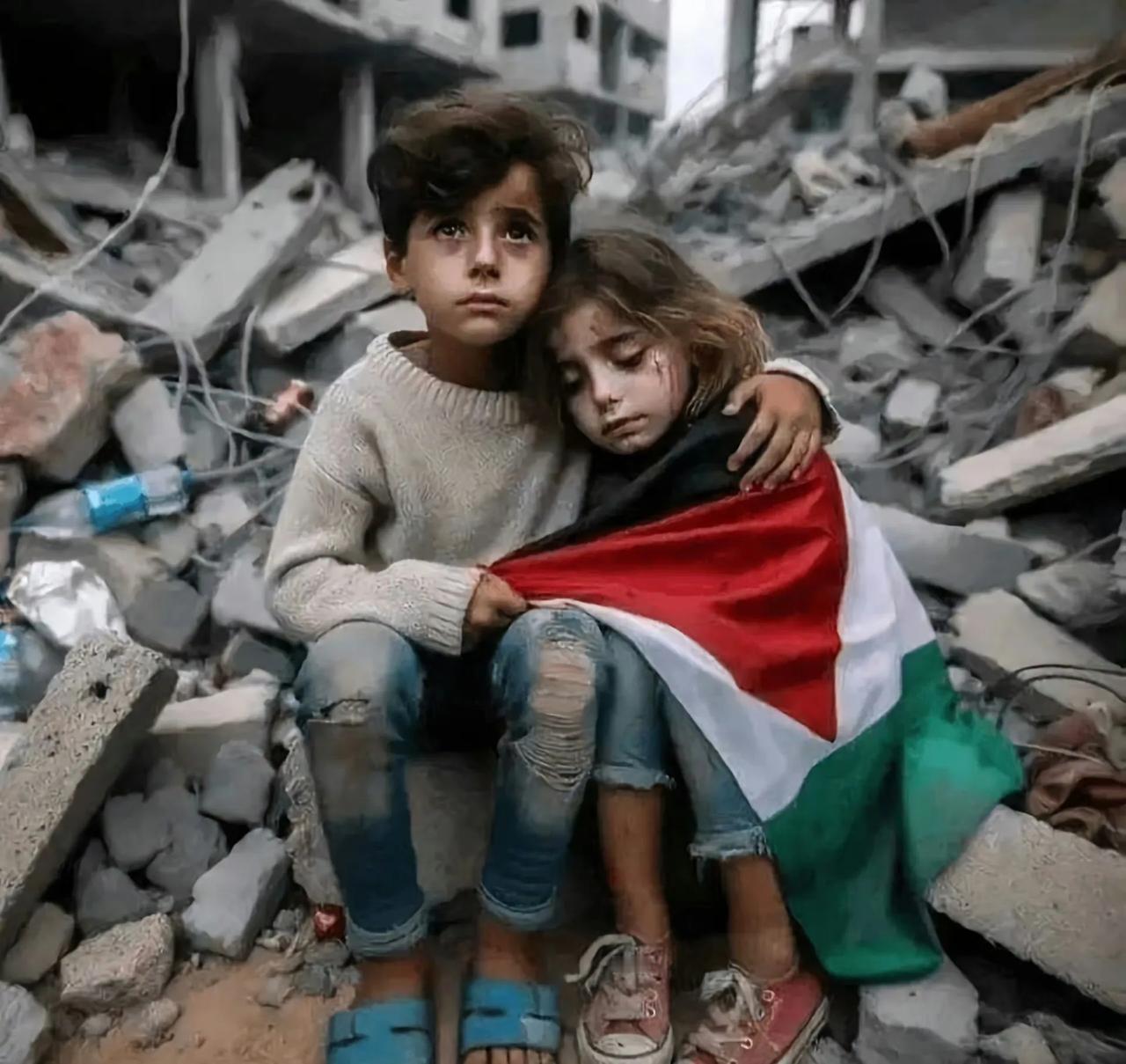 看看加沙的儿童都快被以色列这个刽子手杀害殆尽了，联合国你是干什么的？一点作为和担