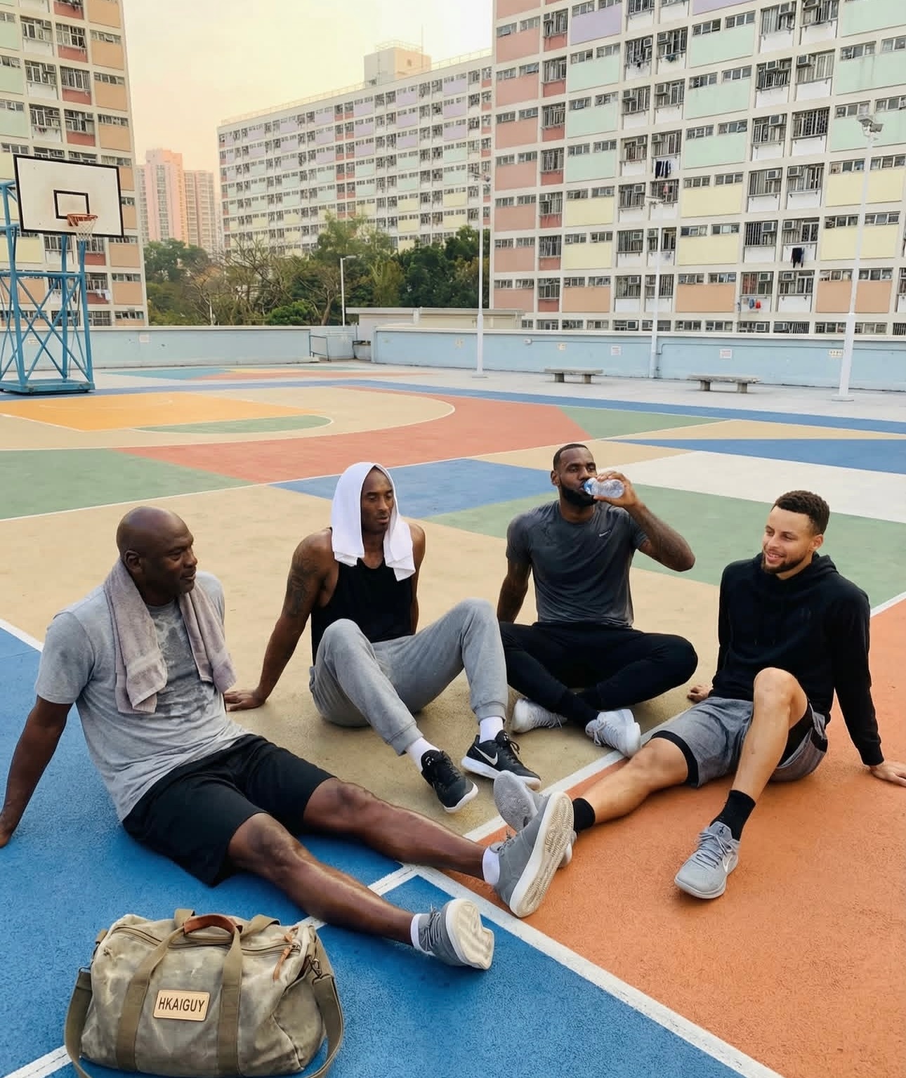 四缺一，我该加入哪一队？！Images via hkaiguy 