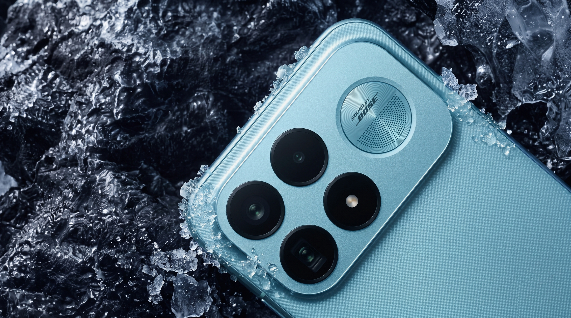 来一组REDMI K100 Pro Max追风蓝的图赏，听说这个机子卖🉐不错，
