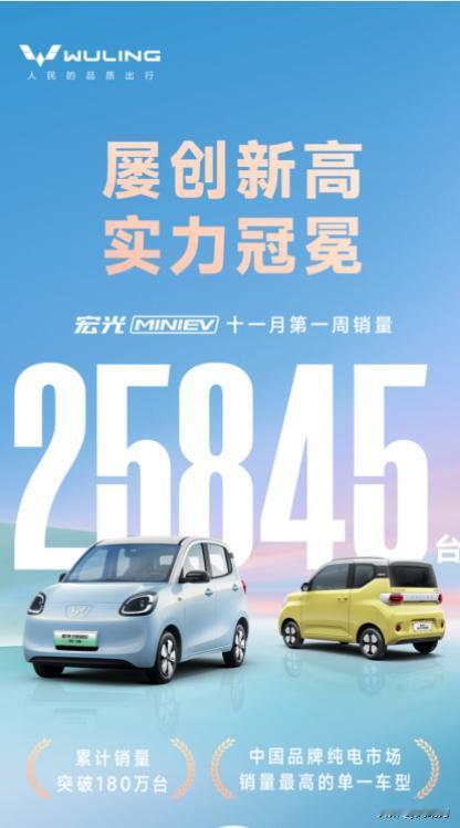 宏光MINIEV长续航四门版上市！续航达301km，出行无焦虑？

近日，五菱公