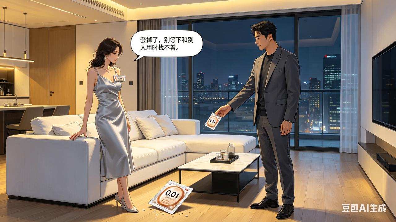 衣服里掉出一盒超薄 0.01。

我是橡胶过敏体质，家里从来没有这种东西。

沉