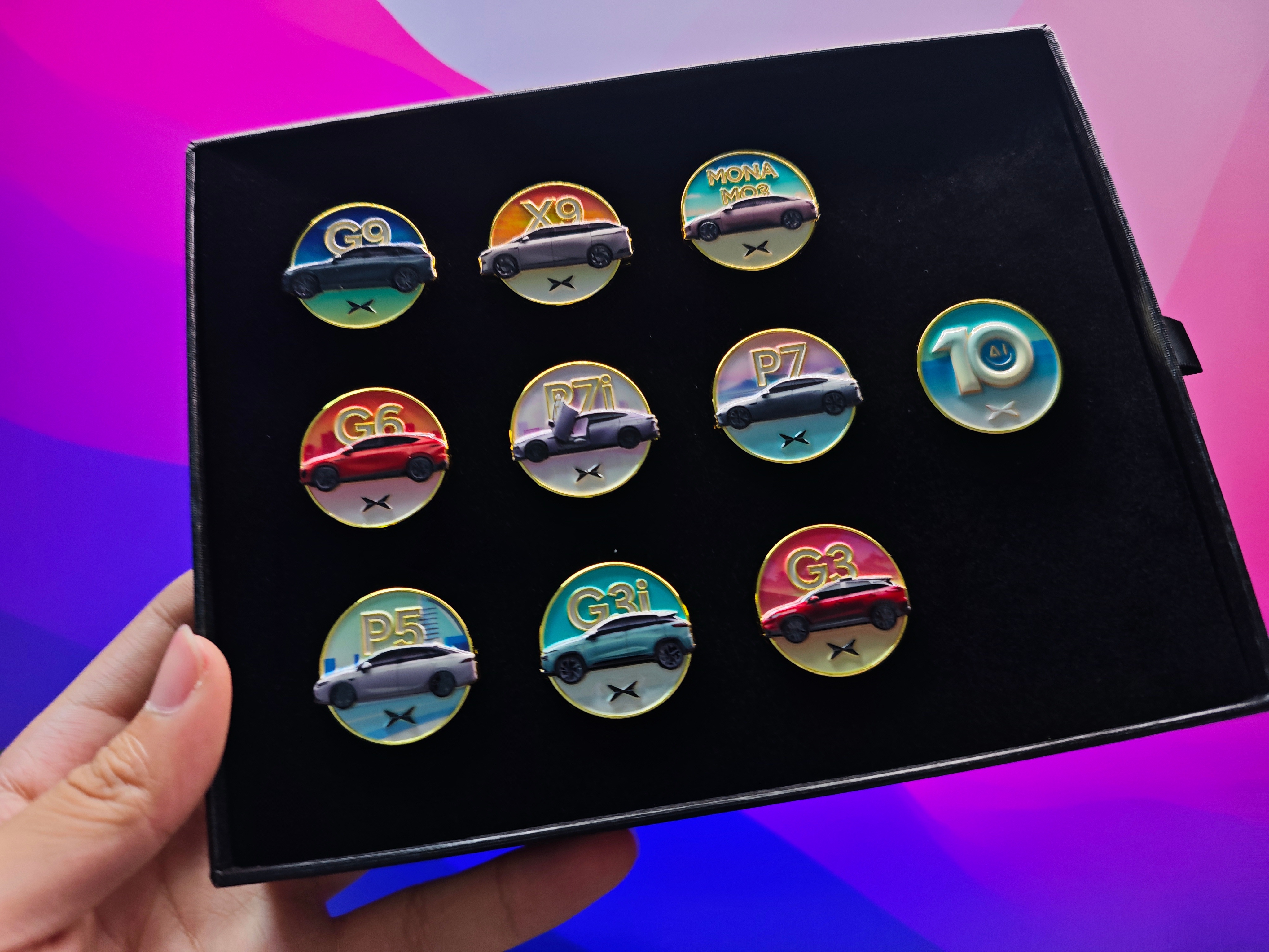 小鹏10周年的徽章，【评论】抽奖送~ ​  ​​​