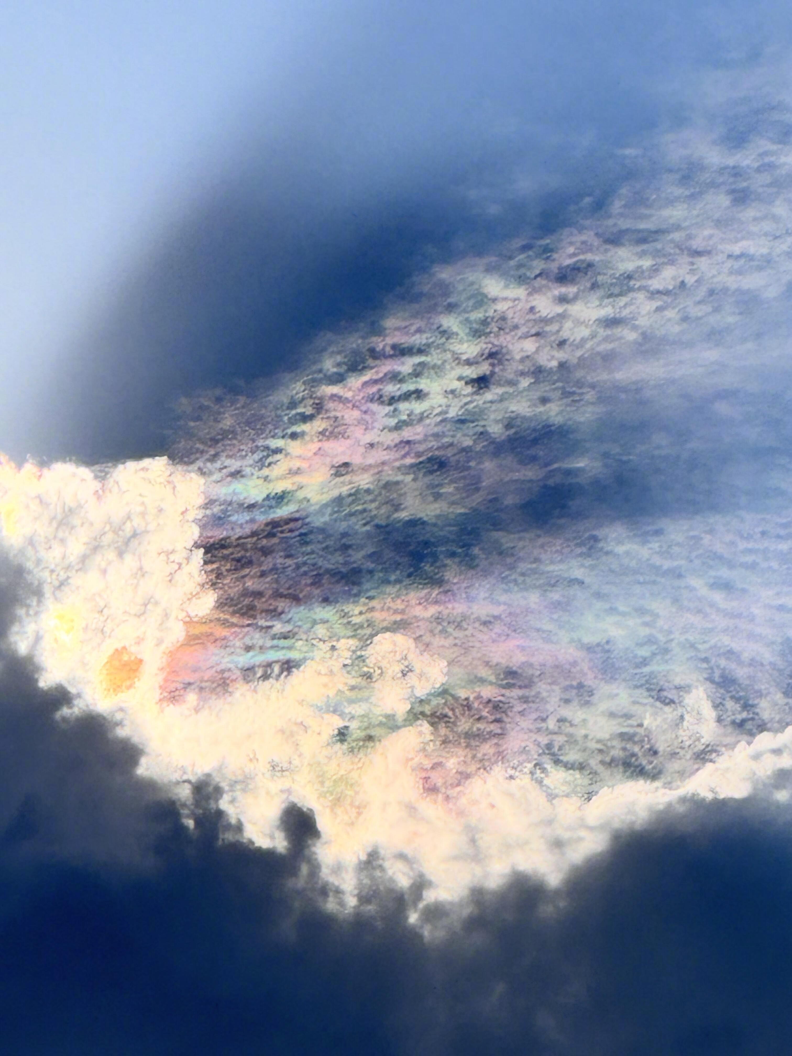转发这组七彩祥云🌈☁接好运🙏 ​​​