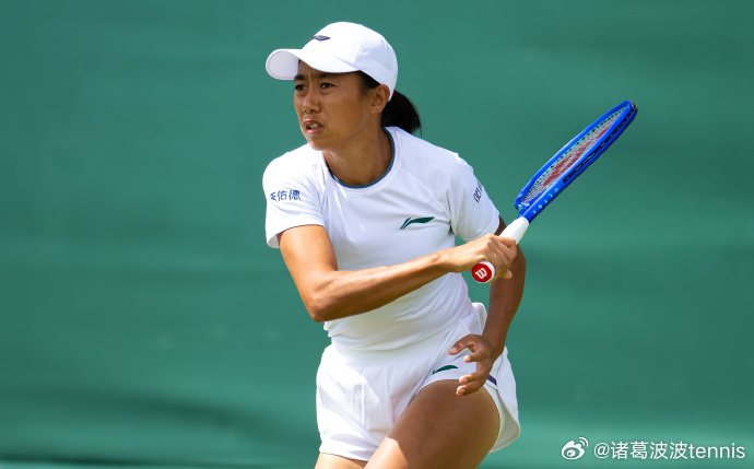 张帅双抢七晋级温网次轮💪张帅7-6(3) 7-6(6)击败安德莱斯库首盘1-4