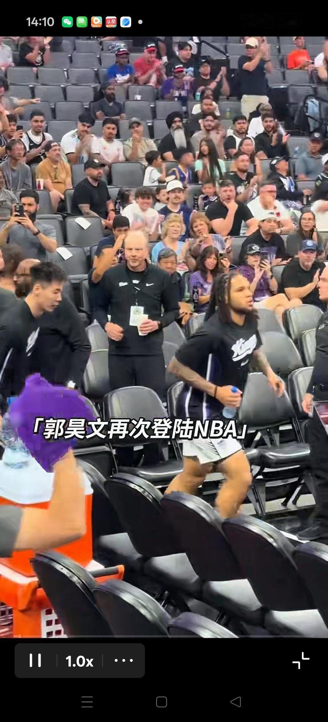 郭昊文再次登陆NBA，加盟国王队出战加州经典赛和夏季联赛！
机会得来不易，一定要