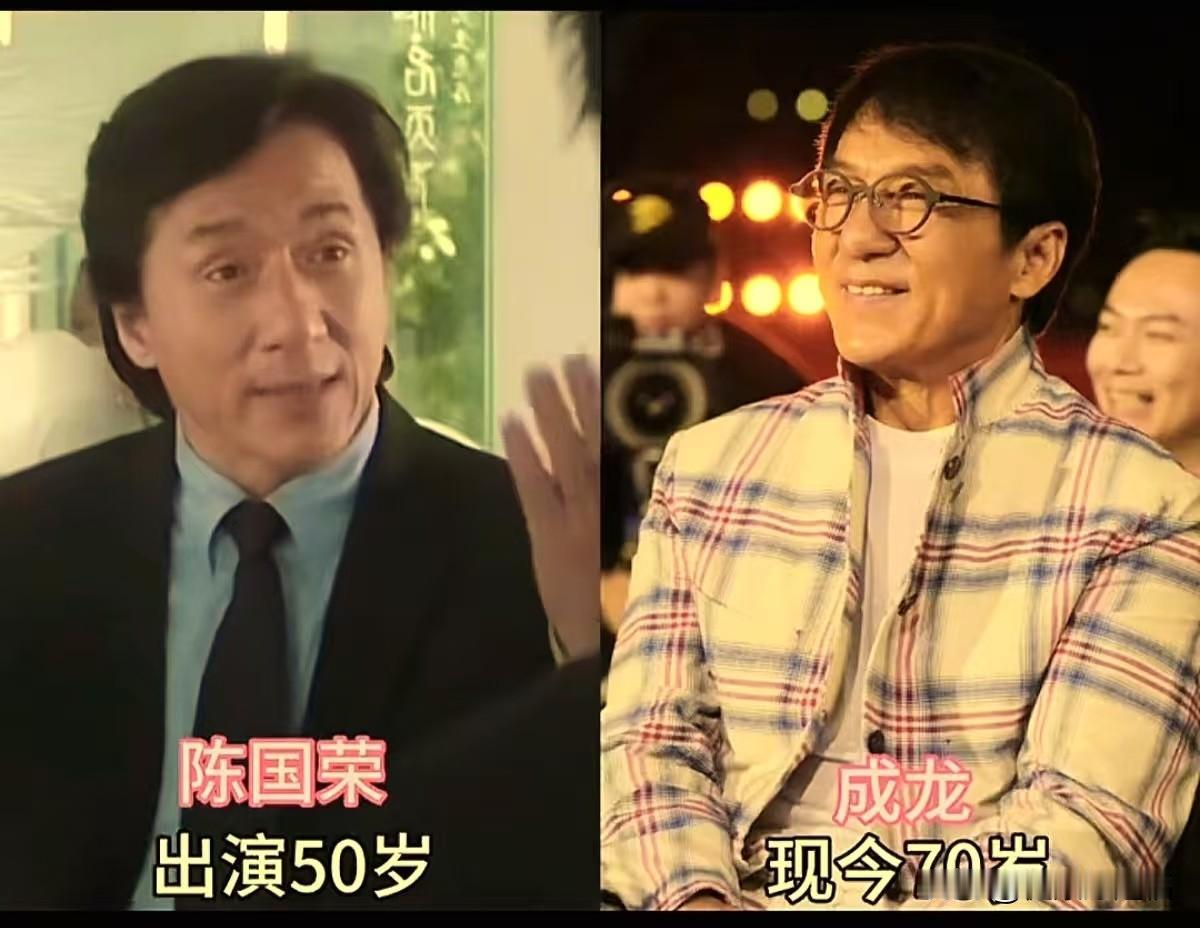 《新警察故事》扮演者，时隔多年今昔对比。
从吴彦祖的俊朗、谢霆锋的锐气，到成龙的