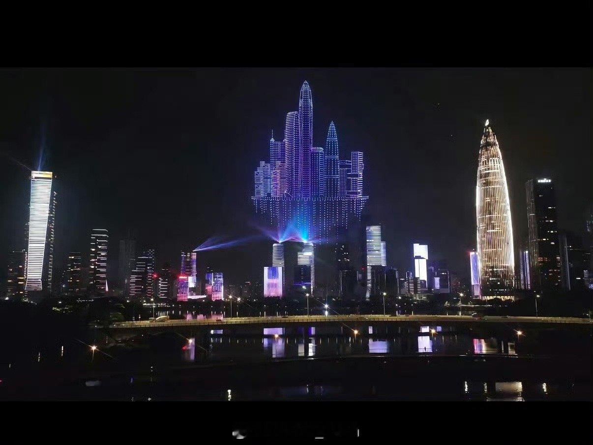 广货行天下深圳最硬核 深圳的无人机表演应该没有没听说过吧真的独属于这座科技之城的