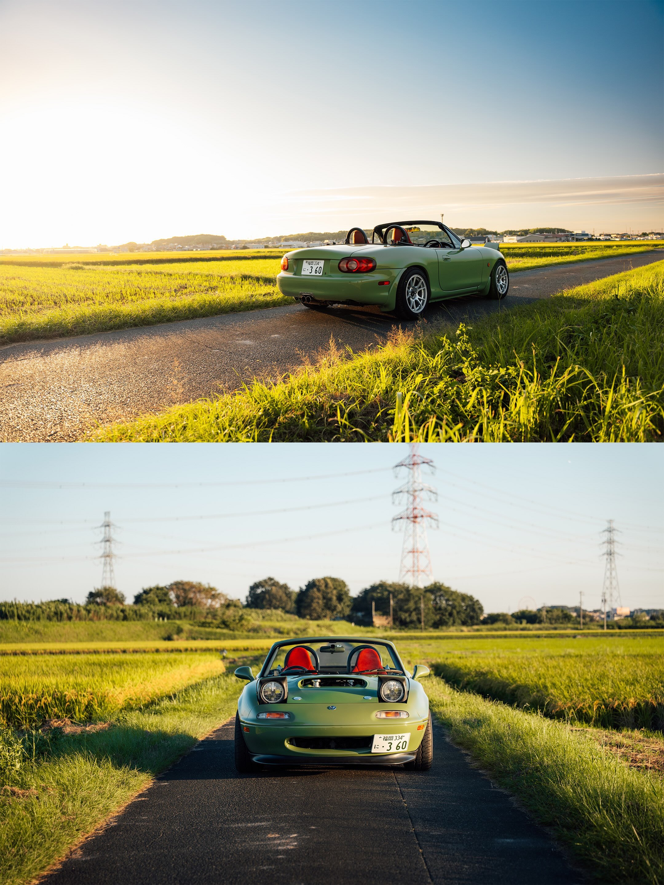 一天一张文艺照 一辆装着法拉利360 Modena 3.6升V8发动机的MX-5