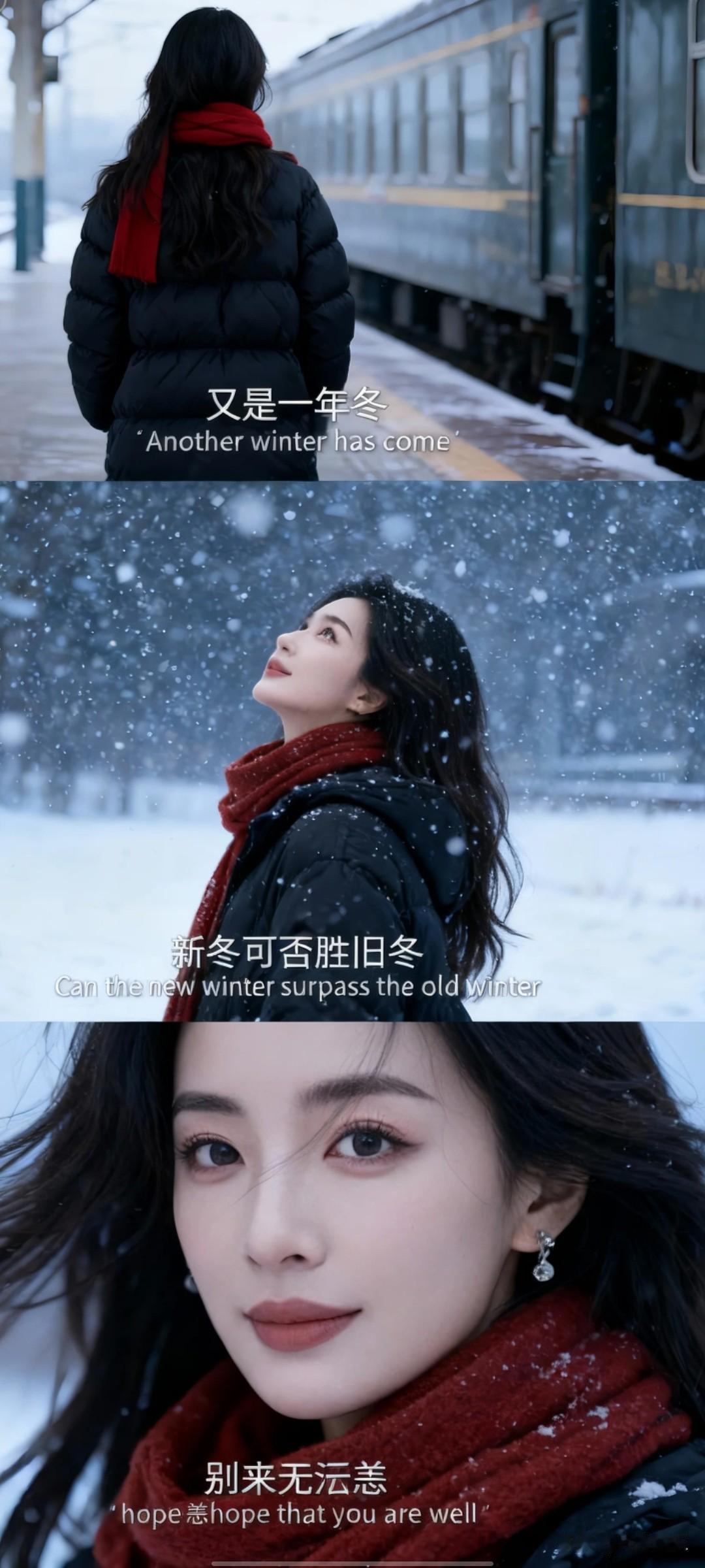 又是一年冬天，新冬能否胜旧冬，别来无恙。