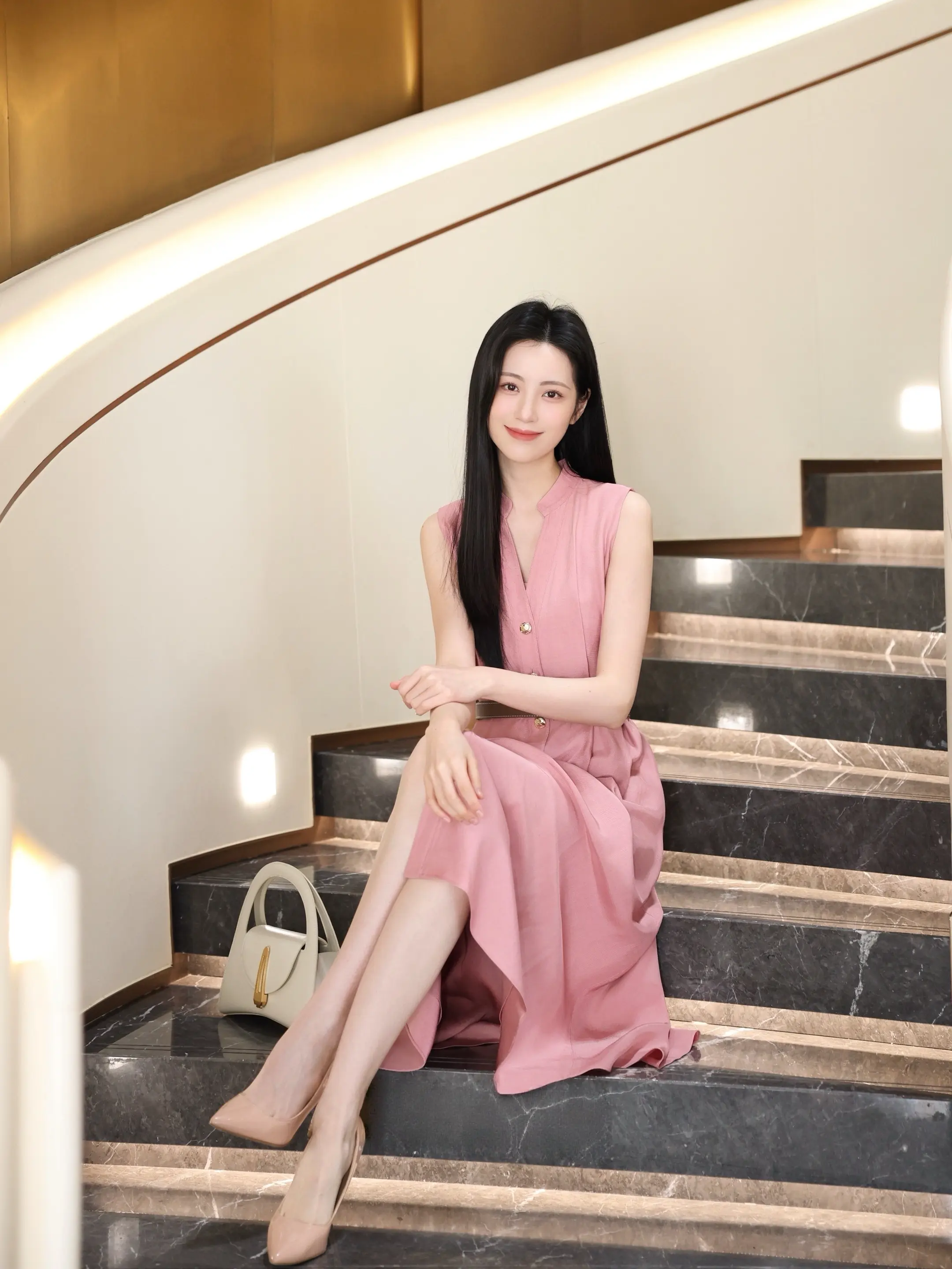 粉色看起来让人心情愉悦🌸。