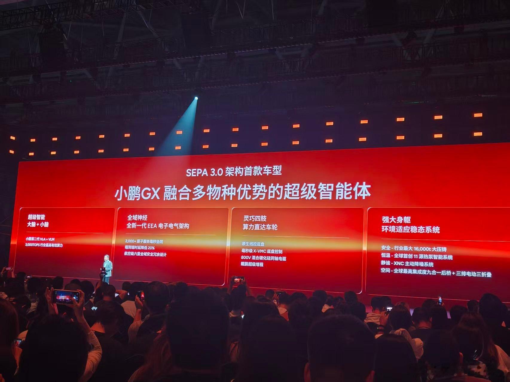 小鹏GX 定位是超越 9 系的车对小鹏来说，的确是集大成之作了~GX 分别是 G