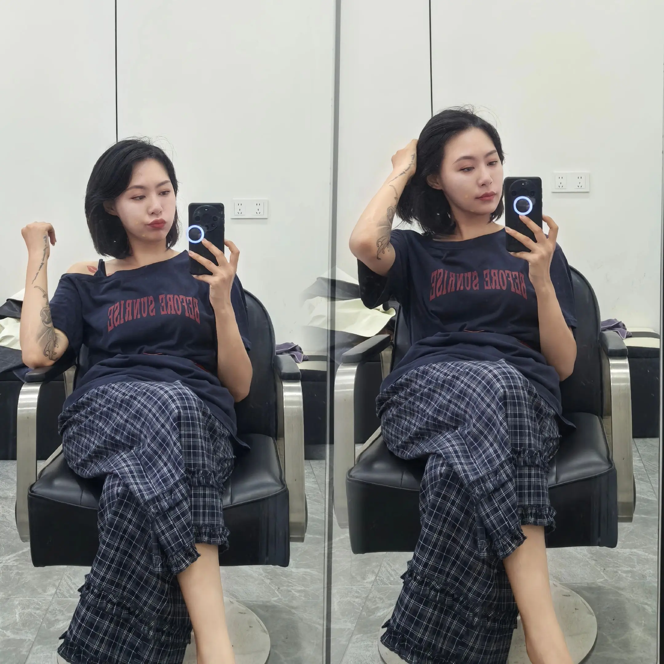 这条裤子最近出镜很多…… 便宜好穿适合雨天 脏了坏了不心疼 🤭🤭