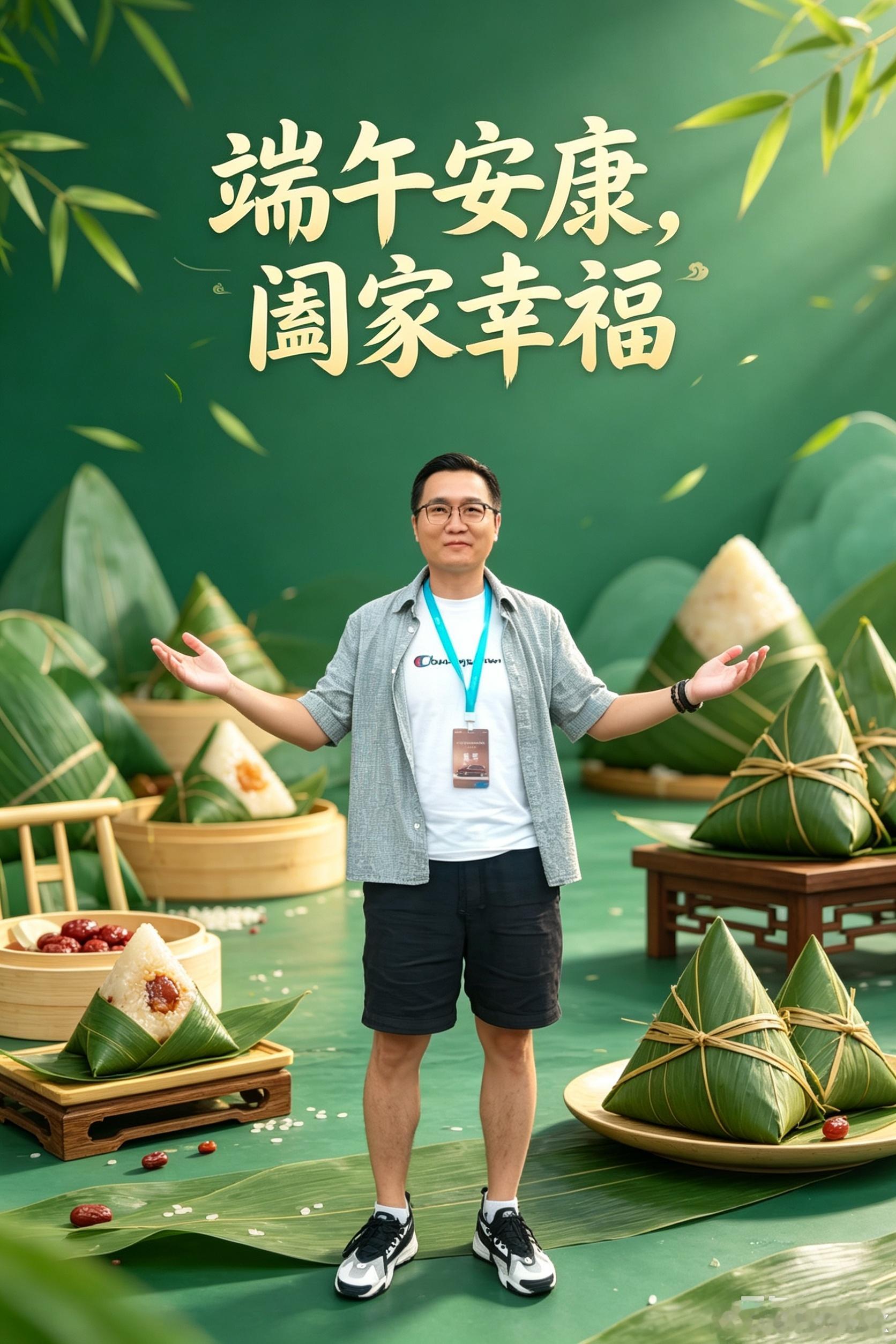 端午临仲夏，时清日复长。恰逢佳节，祝各位粉丝朋友们端午安康！愿粽叶裹住一整年的顺